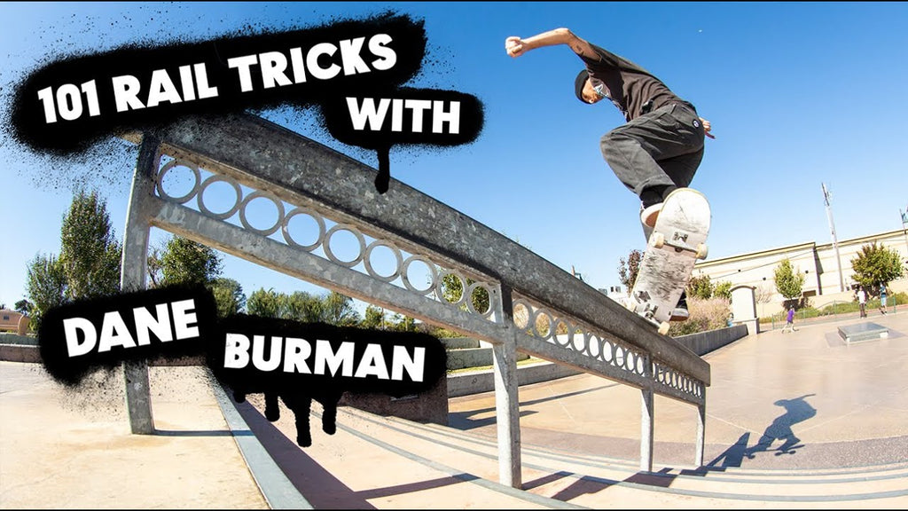 101 trucos en barandilla de Dane Burman