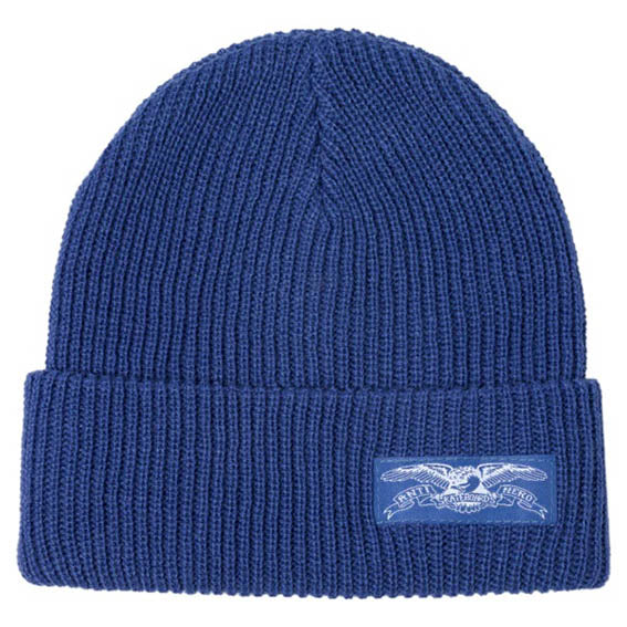 Gorro de lana Antihero stock eagle blue white