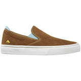 Emerica Wino G6 slip on brown blue