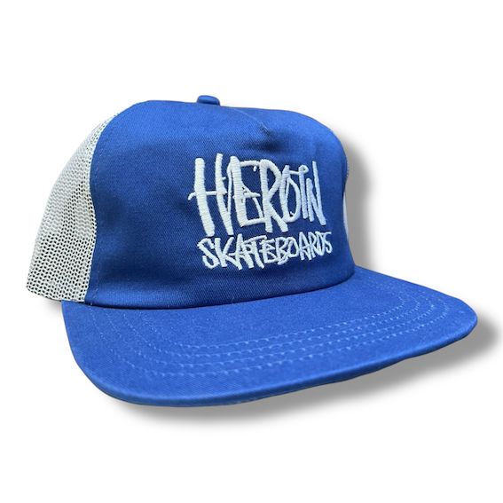 Heroin Marker royal trucker hat