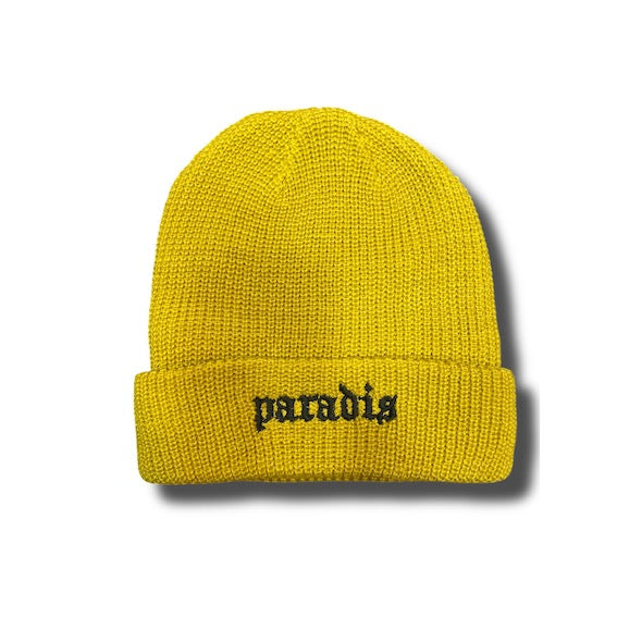 Paradis OG logo beanie gold