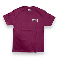 Camiseta Paradis Mad cat burdeos