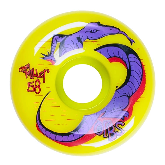 Orbs Specters Chris Miller Neon Yellow 58mm