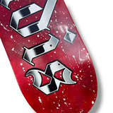 Tabla Paradis Splatter logo blood white 8"