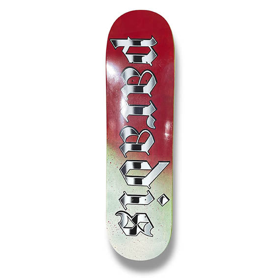 Tabla Paradis Splatter logo blood bone 8.2"