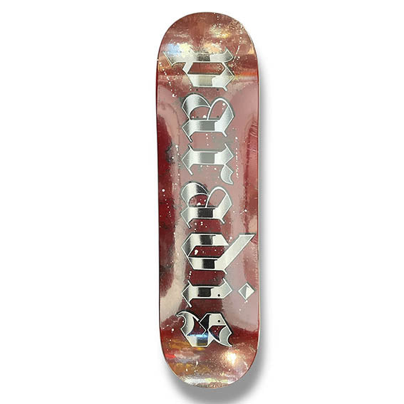 Tabla Paradis Splatter logo Blood snow drops 8.1"
