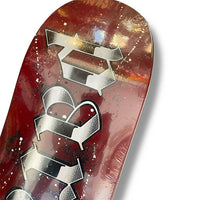 Tabla Paradis Splatter logo Blood snow drops 8.1"