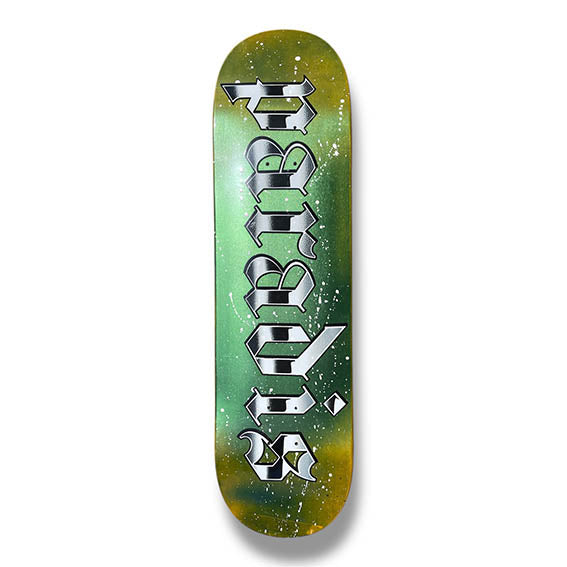 Tabla Paradis Splatter logo Emerald Sun 8.3"