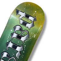 Tabla Paradis Splatter logo Emerald Sun 8.3"