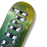 Tabla Paradis Splatter logo Emerald Sun 8.3"