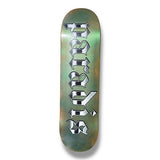 Tabla Paradis Splatter logo Green orange 8.6"