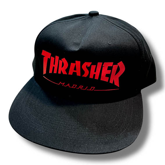 Gorra Thrasher Madrid Mag logo black
