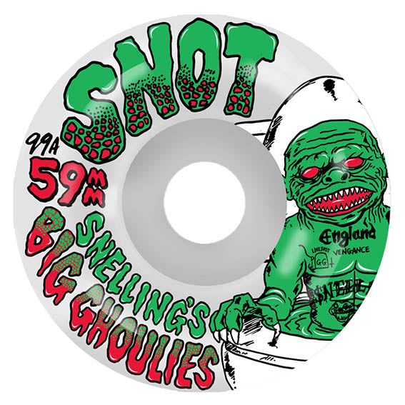 Ruedas Snot Snellings Ghoulies 59mm 99A Glow in the dark