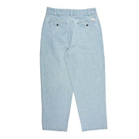 Pantalones Theoris Belvedere pleated denim