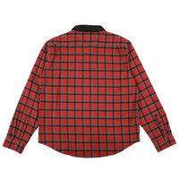 Theoris Cascadia Cord collar flannel brick