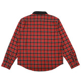 Theoris Cascadia Cord collar flannel brick