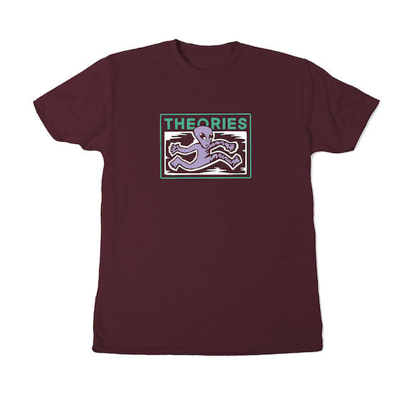 Camiseta Theoris Enigma burgundy