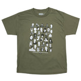 Camiseta Theoris Mixtape olive