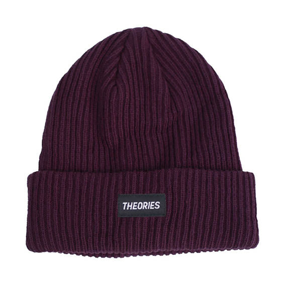 Theoris Stamp label beanie Morado