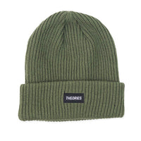 Theoris Stamp label beanie Sage