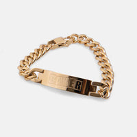 Baker brand logo ID bracelet
