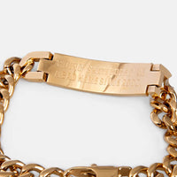 Baker brand logo ID bracelet