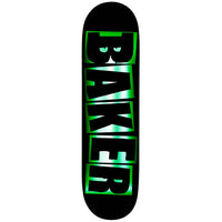 Baker Jacopo Brand Name Black/Green 8.2"