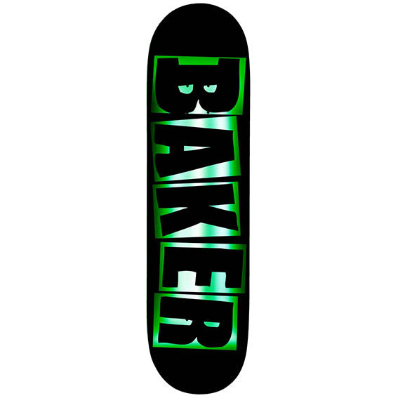 Baker Jacopo Brand Name Black/Green 8.2"