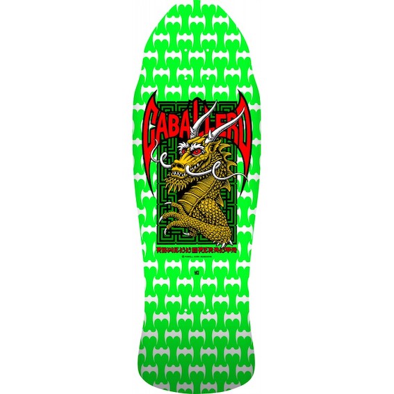 PREORDER - Tabla Powell Peralta Steve Caballero Street Green White - 9.625"