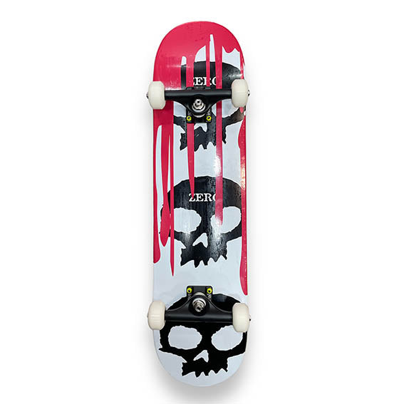 Completo ZERO 3 skulls white 7.8" con ejes hollow