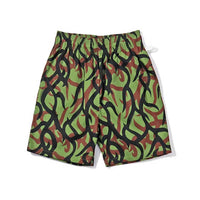 Cookman Chef Short Pants - Tribal camo olive