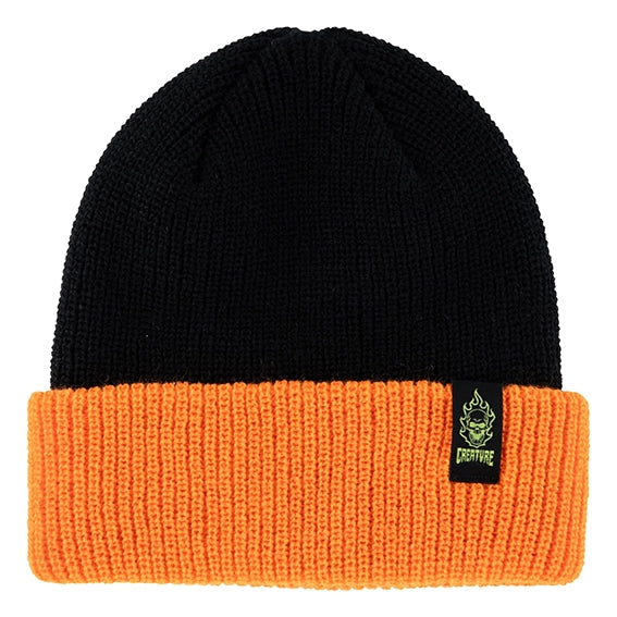 Creature bonehead label beanie