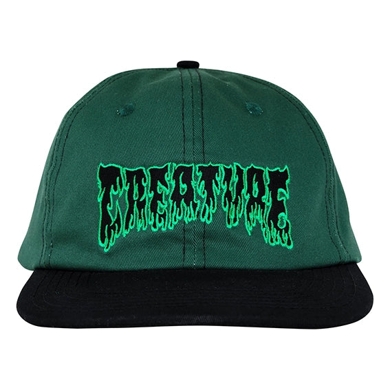 Gorra Creature Hesher Flame green