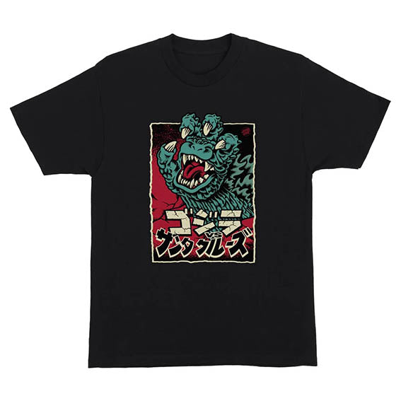 Camiseta Santa Cruz X Godzilla Hand