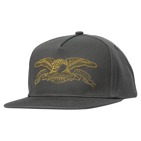 Gorra Antihero basic eagle dark charcoal