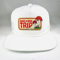 Gorra Have a nice trip blanco