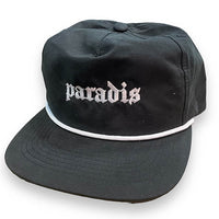 Gorra Paradis Grandpa hat nylon negra