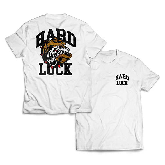 Camiseta Hard Luck Bull Dawg white