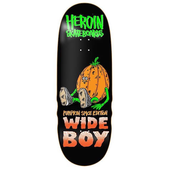 Heroin Pumpkin Spice wide boy 10.75"