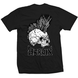 Camiseta Heroin Punk Skull
