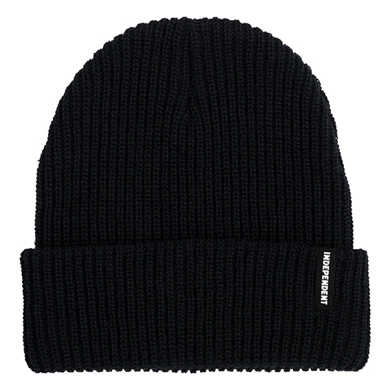 Independent baseline logo beanie