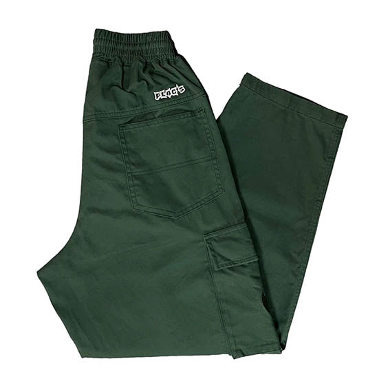 Pantalones Plags Cargo verde