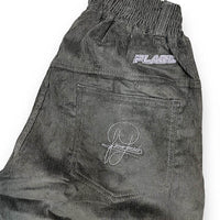 Pantalones Plags Franco Paredes pana gris oscuro