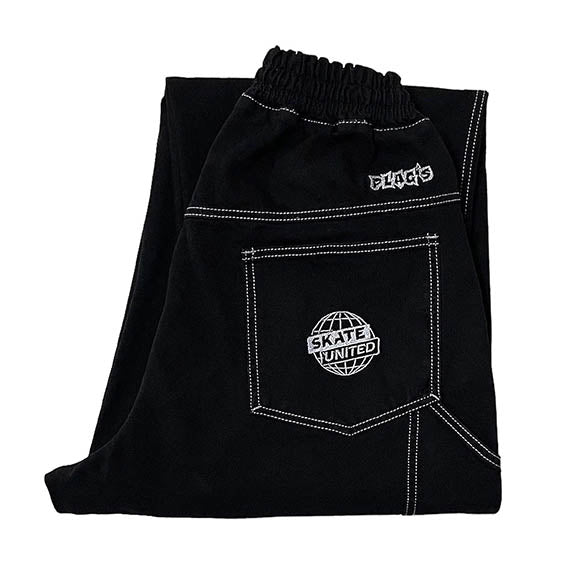 Pantalones Plags Skate United negro