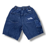 Pantalones cortos Plags vaquero azul oscuro Tag