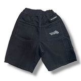 Pantalones cortos Plags vaquero negro Tag