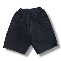 Pantalones cortos Plags vaquero negro Tag