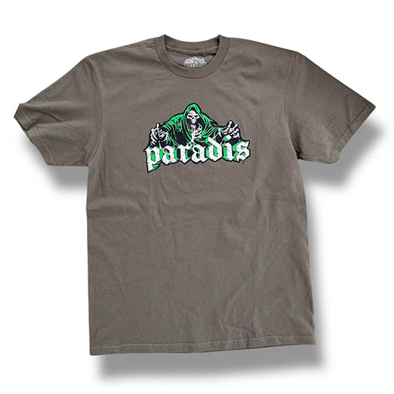 Camiseta Paradis Death Green logo army