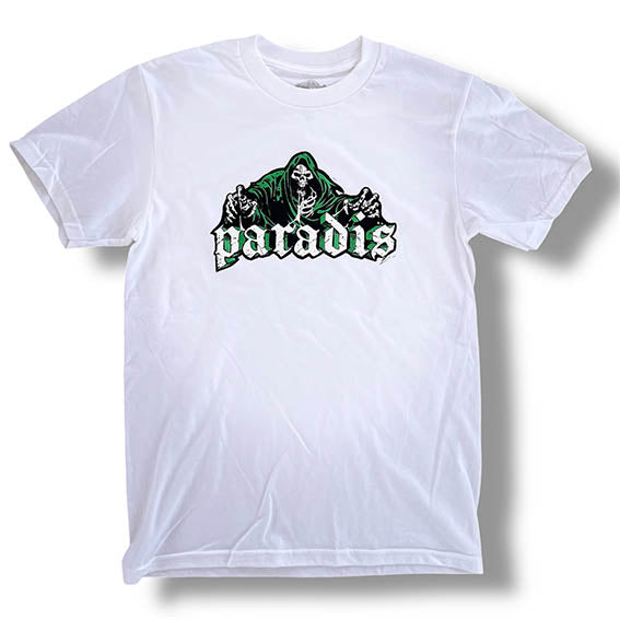 Camiseta Paradis Death Green logo white