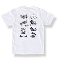Camiseta Paradis Torn logo white